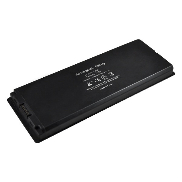 Аккумулятор PowerPlant для ноутбуков Apple MacBook 13" Black (A1185) 10,8V 5200mAh